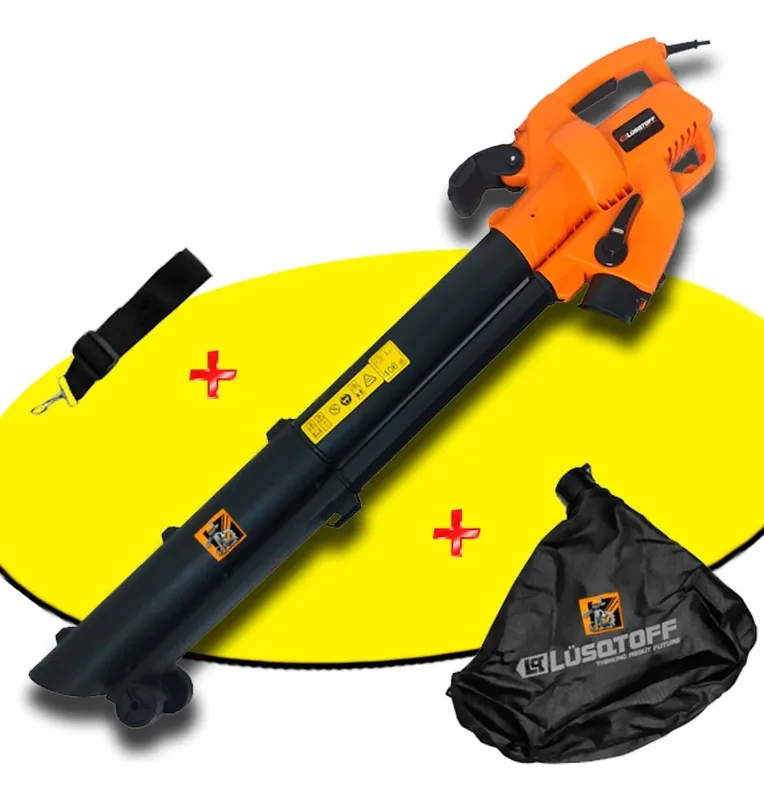 Sopladora Aspiradora Trituradora Lusqtoff Hojas Pasto 2400w SPL2400-8 - Stock disponible - Herramientas