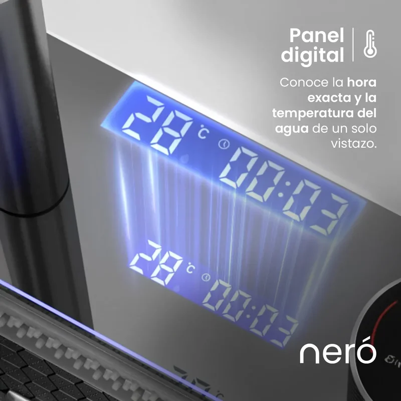 Agua Bacha Cocina Inteligente Griferia Multifuncion Digital Led ! Negro - Stock disponible - Productos para Mascotas