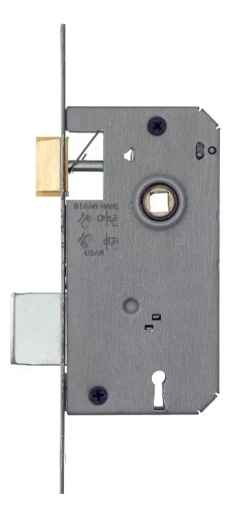 Cerradura Manual Kallay 503 Níquel Frente Recto Puerta Interior - Stock disponible - Productos para Mascotas