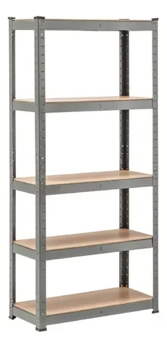 Estanteria Metal Estilo Industrial 5 Estantes 90x40x180 175kg Galvanizado Metalico Para Hogar Comercial Armado Facil - Stock disponible - Productos para Mascotas