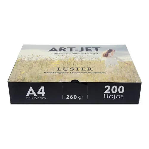 Papel Fotográfico Rc Microporo Fine Luster Art-jet® A4 200h - Stock disponible - Artículos de Limpieza