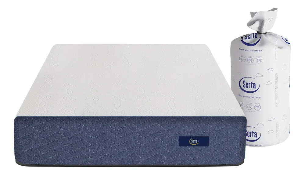 Colchon Colchón de Espuma 1 plaza Serta Benton 190 cm x 80 cm - Stock disponible - Electrónica