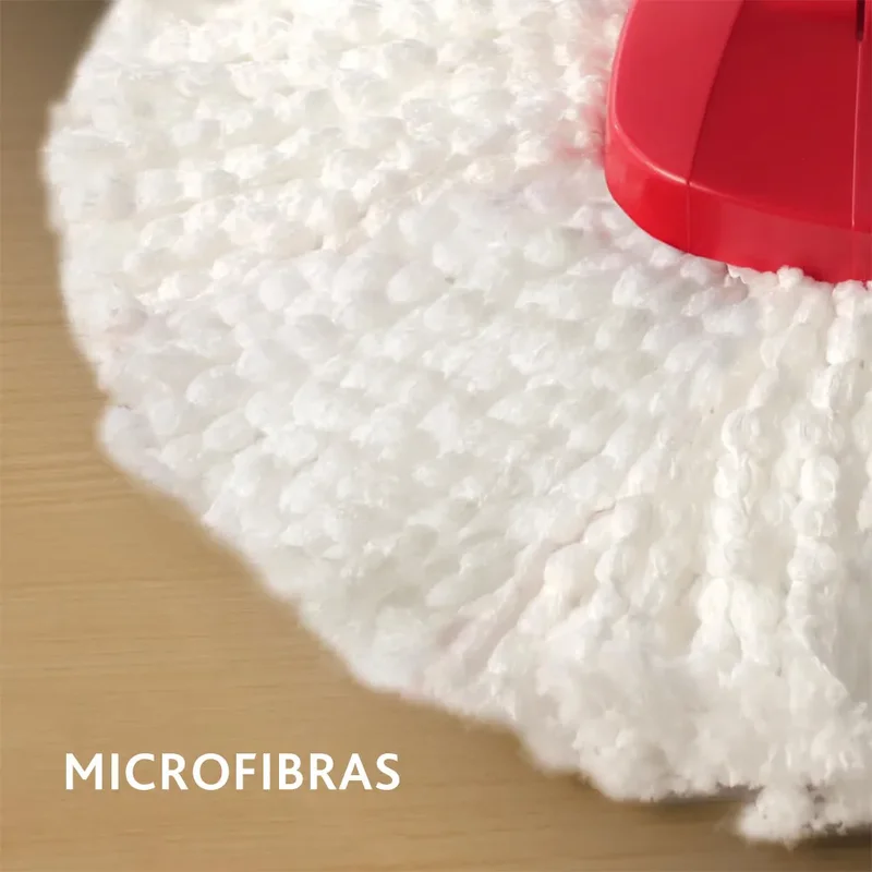 Trapeador Microfibra, Cubeta con Pedal Vileda Easy Wring - Stock disponible - Construcción