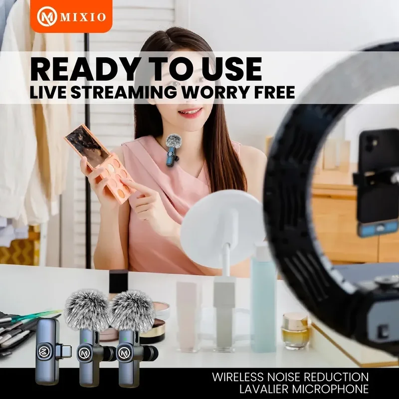 Microfono Micrófonos Inalámbrico Solapa Mixio-w14 Tablet Celular X2u - Stock disponible - Electrónica