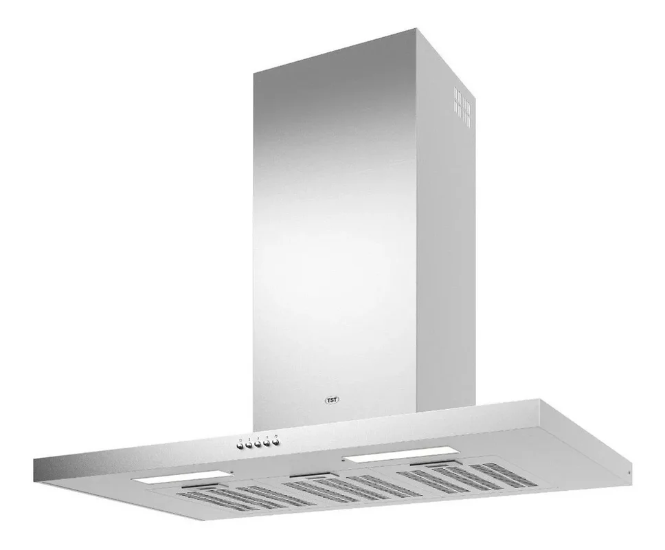 Extractor purificador de cocina TST Nihuil ac inox de pared 750mm x 40mm x 510mm plateado - Stock disponible - Electrónica