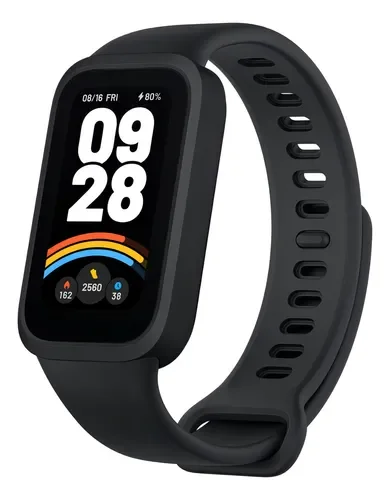Monitoreo Xiaomi Smart Band 9 Active color negro - Stock disponible - Electrónica