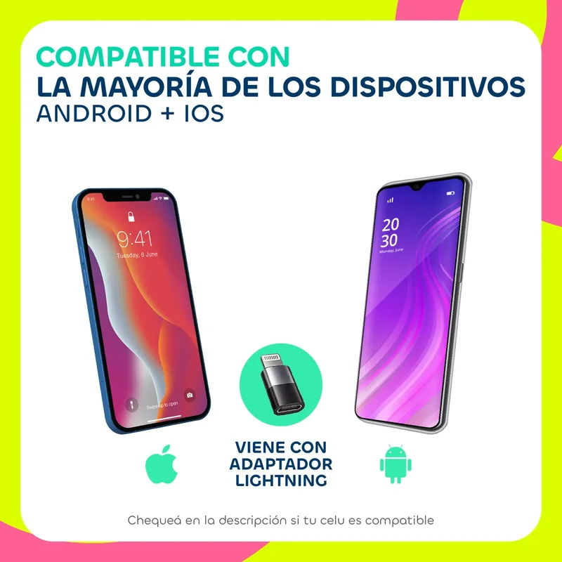 Micrófono Inalámbrico Ringo x2 C/ Cubreviento Receptor USB-C y Adaptador Lightning - Stock disponible - Electrónica