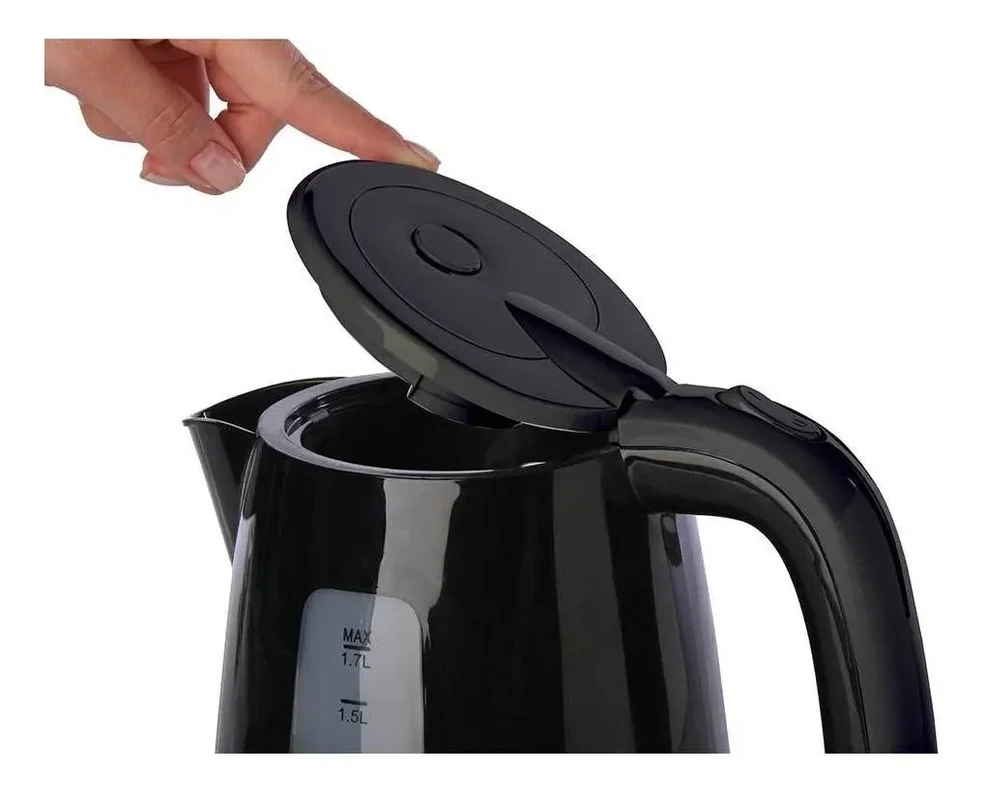 Pava Eléctrica Liliana Matera Ap165 Negro 1,7L - Stock disponible - Electrodomésticos