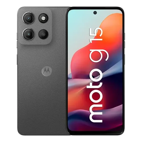 Pantalla Motorola Moto G15 4 + 128 Gb Gris - Stock disponible