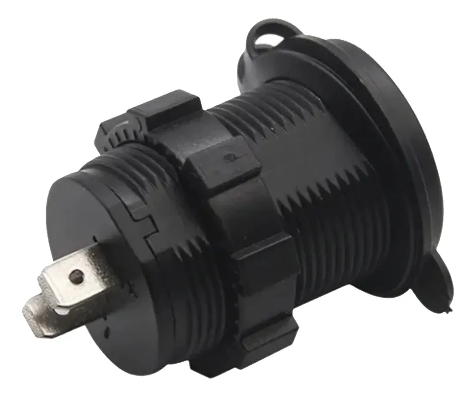 Cargador Toma Usb Doble Para Embutir Auto 12 24v Moto 4x4 ATPRO Color Negro - Stock disponible - Productos para Mascotas