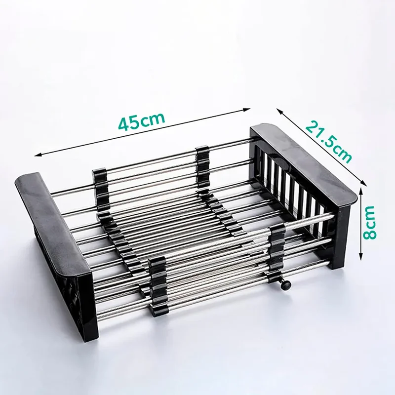 Bacha Pileta Negra Cocina 68cm Premium Acero Inox Escurridor Color Negro - Stock disponible - Electrónica