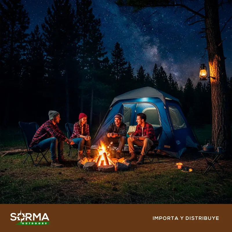 Carpa 4 Personas Armado Automátic En 5' Premium Imperm Pr Uv Color Azul - Stock disponible - Productos para Mascotas