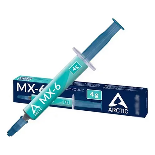 Termica Pasta Térmica Arctic Mx-6 4gr Rendimiento Extremo ! - Stock disponible - Electrónica
