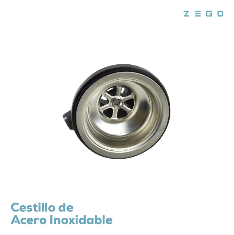 Bacha Cocina Pileta Zego Acero Inoxidable 304 Dosificador Plateado - Stock disponible - Electrónica