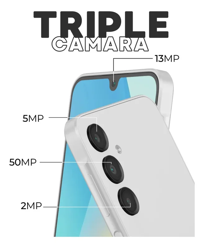 Celular Samsung Galaxy A16 128 GB 4 GB de RAM 6.7" Gris - Stock disponible - Electrónica