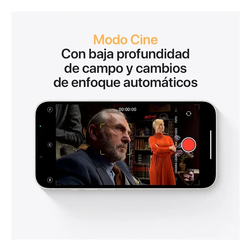 Camara iPhone 13 128 GB 4 GB RAM Blanco estelar Apple - Distribuidor Autorizado - Stock disponible - Electrónica