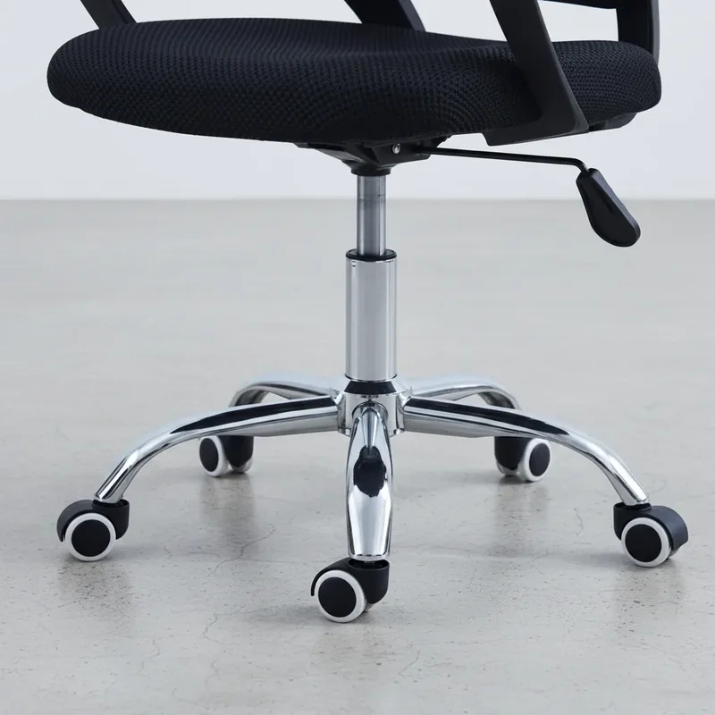 Silla de Oficina Shremwood 810GF Giratoria Ergonómica Negra de Malla - Stock disponible - Electrónica