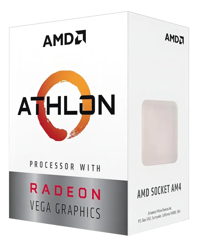 Procesador AMD Athlon 3000G YD3000C6FH de 2 núcleos y 3.5GHz de frecuencia con gráfica integrada - Stock disponible - Electrónica