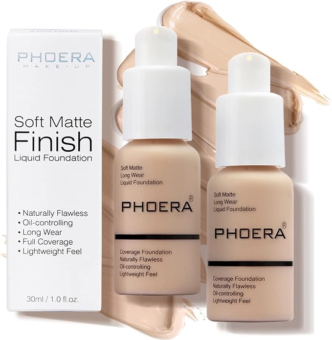 base maquillaje PHOERA